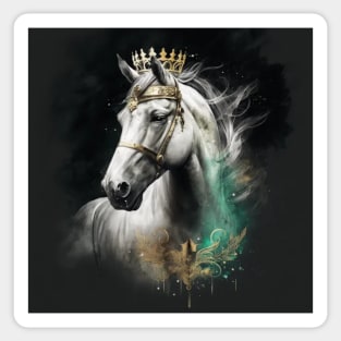 The Horse King Sticker